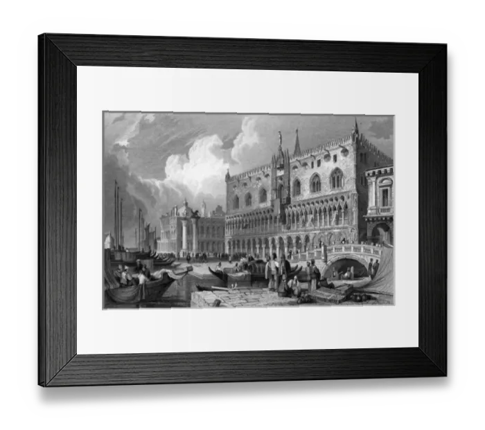 Framed Print : Venice / Doges Palace Framed Print : Venice / Doges Palace