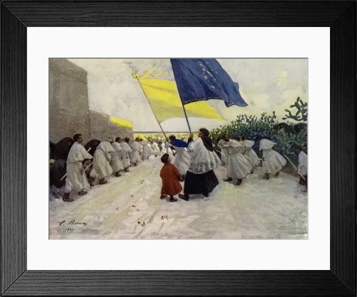 Framed Print : Malta / Medina Procession Framed Print : Malta / Medina Procession