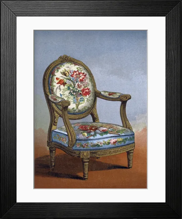 Framed Print : Fauteuil a LA Reine Framed Print : Fauteuil a LA Reine