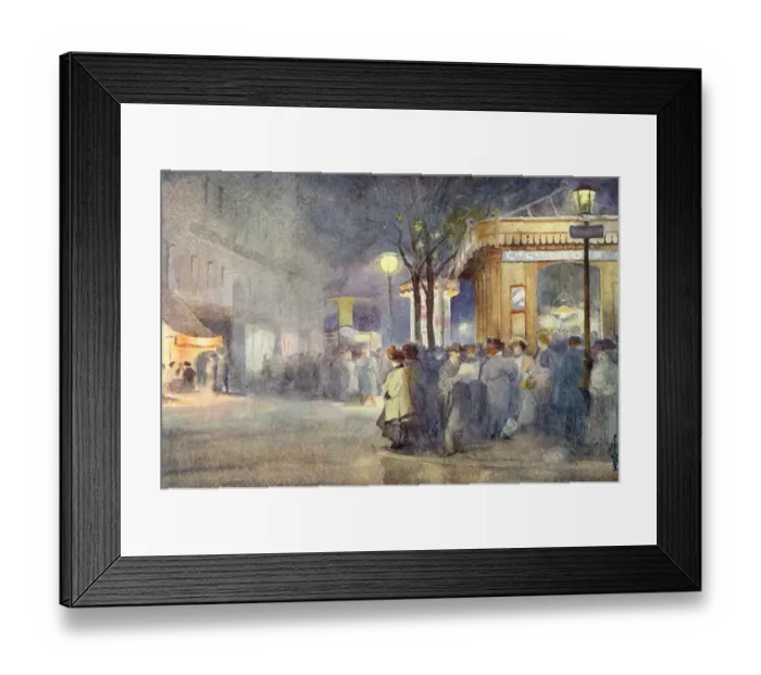Framed Print : Paris / St Germain Pres Framed Print : Paris / St Germain Pres