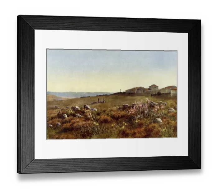 Framed Print : Portugal / Lonely Farm Framed Print : Portugal / Lonely Farm