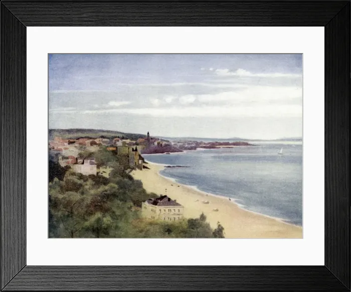 Framed Print : Portugal / Estoril 1907 Framed Print : Portugal / Estoril 1907