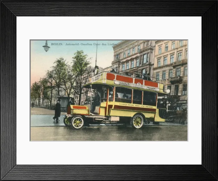 Framed Print : German Motor Bus Framed Print : German Motor Bus