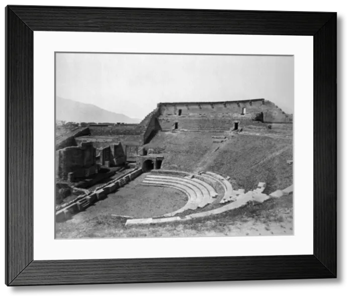 Framed Print : Teatro Maggiore / Pompeii Framed Print : Teatro Maggiore / Pompeii