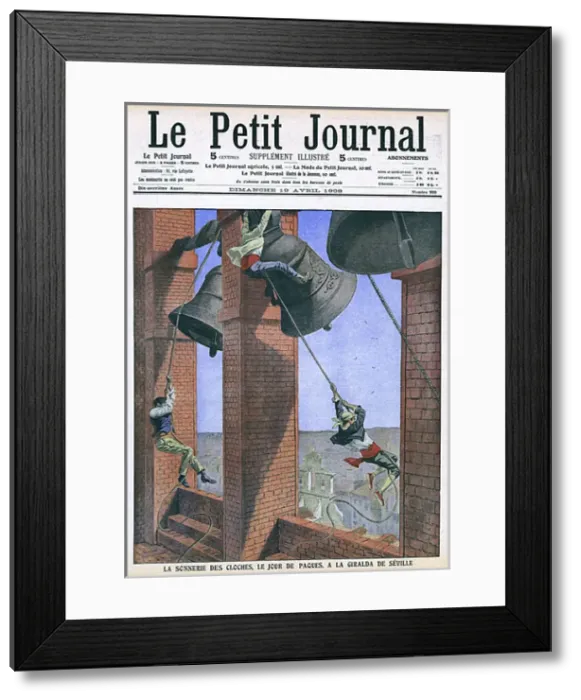 Framed Print : Spain / Seville / Bells 1908 Framed Print : Spain / Seville / Bells 1908