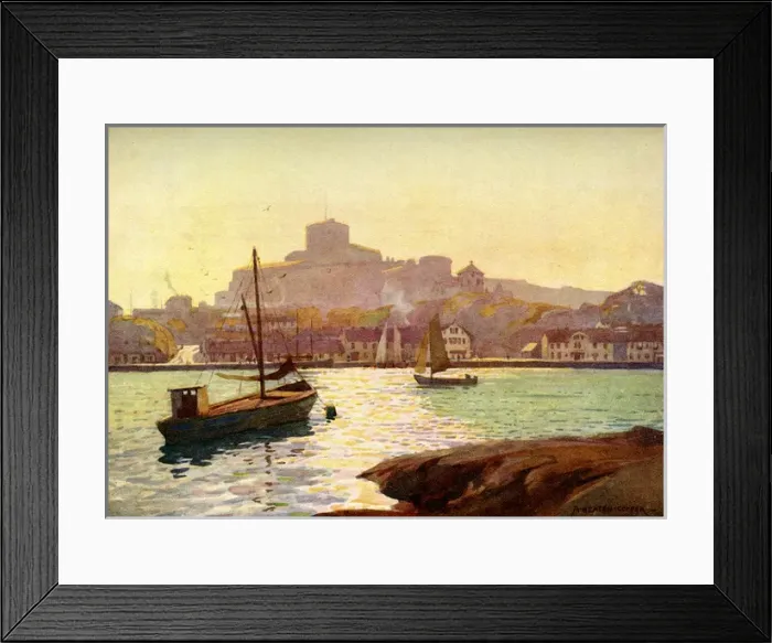 Framed Print : Sweden / Marstrand 1927 Framed Print : Sweden / Marstrand 1927