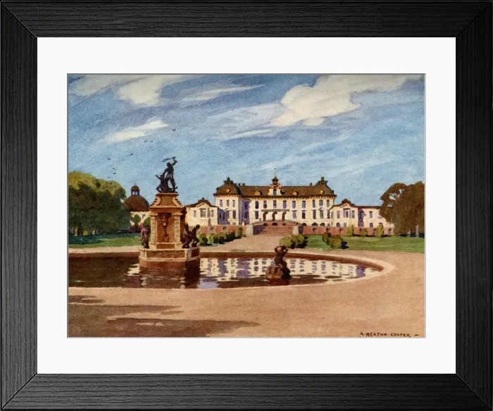 Framed Print : Stockholm / Drottningholm Framed Print : Stockholm / Drottningholm