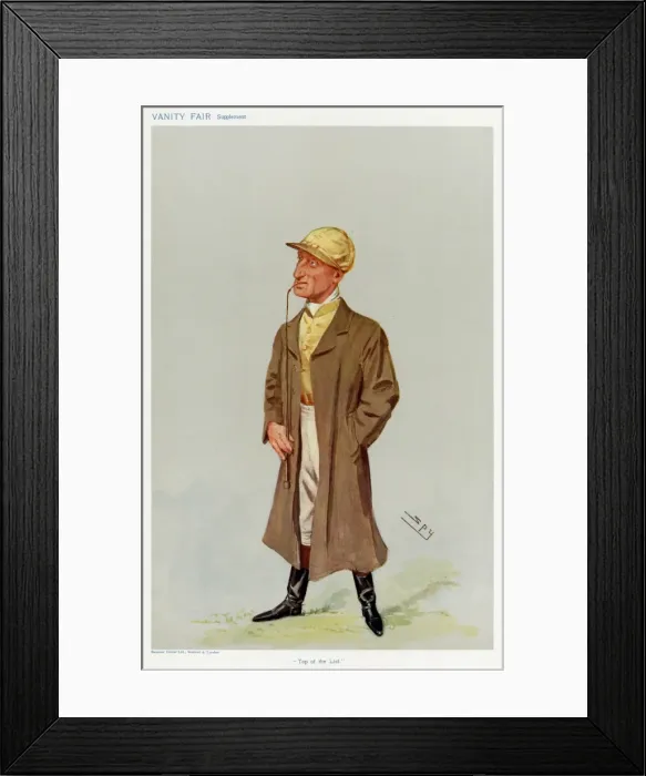 Framed Print : Jockey / William Higgs Vf Framed Print : Jockey / William Higgs Vf