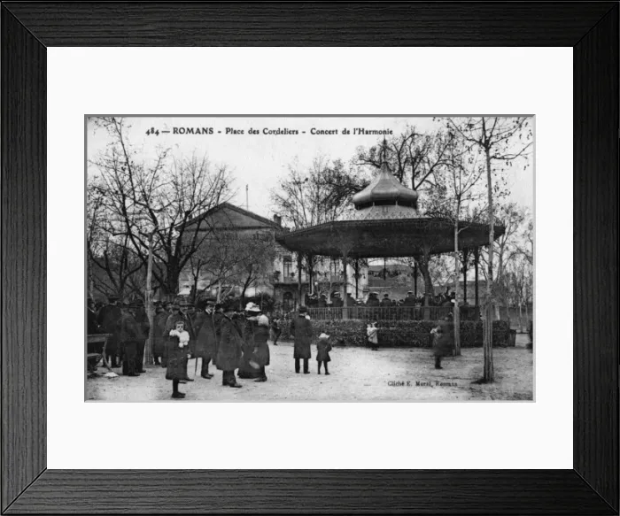 Framed Print : Bandstand, France Framed Print : Bandstand, France