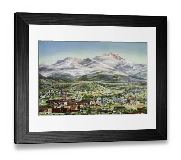 Framed Print : USA / Trinidad Colorado Framed Print : USA / Trinidad Colorado