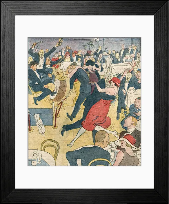 Framed Print : Jazz / Dance / Music 1921 Framed Print : Jazz / Dance / Music 1921