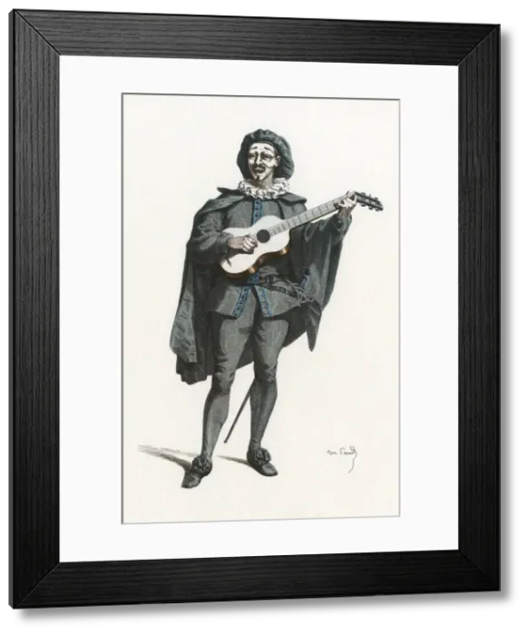 Framed Print : French Theatre / La Roze Framed Print : French Theatre / La Roze