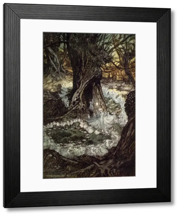 Framed Print : Shakespeare: fairies Framed Print : Shakespeare: fairies