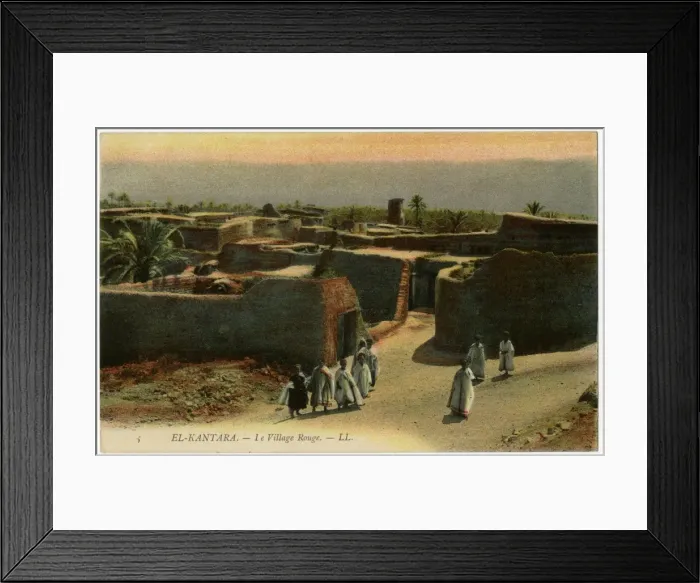 Framed Print : Algeria / El-Kantara C20 Framed Print : Algeria / El-Kantara C20