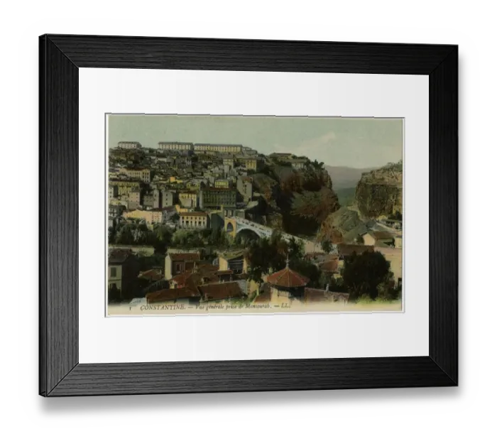 Framed Print : Algeria / Constantine C20 Framed Print : Algeria / Constantine C20