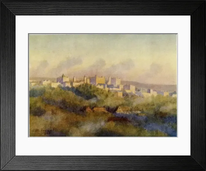 Framed Print : Johannesburg Distant Framed Print : Johannesburg Distant
