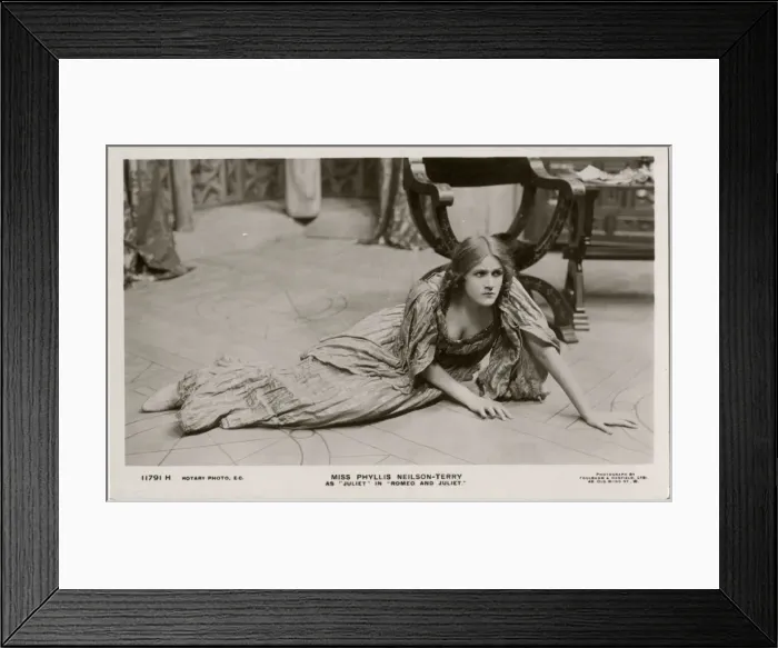 Framed Print : Actress As Juliet Framed Print : Actress As Juliet