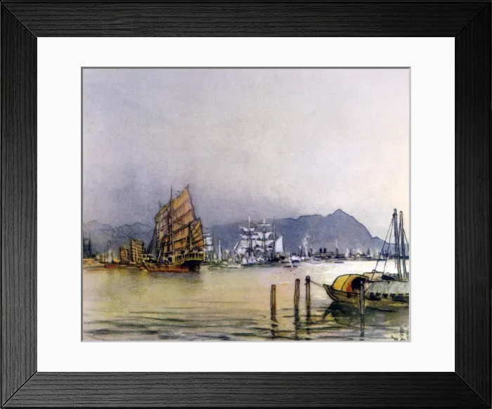 Framed Print : China / Hong Kong 1931 Framed Print : China / Hong Kong 1931