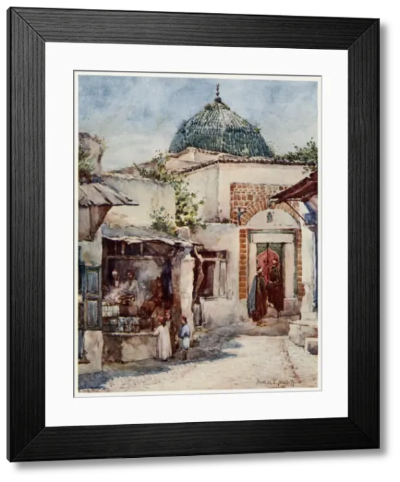 Framed Print : Tunisia / Tunis Food Stall Framed Print : Tunisia / Tunis Food Stall
