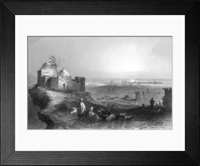 Framed Print : Lebanon / Tyre 1847 Framed Print : Lebanon / Tyre 1847