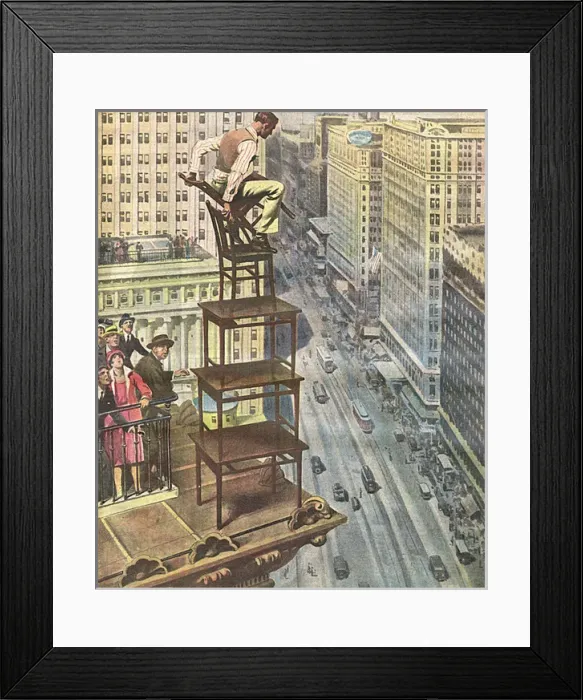Framed Print : Skyscraper Table Tower Framed Print : Skyscraper Table Tower