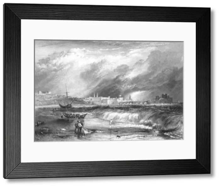 Framed Print : Lebanon / Sidon 1834 Framed Print : Lebanon / Sidon 1834
