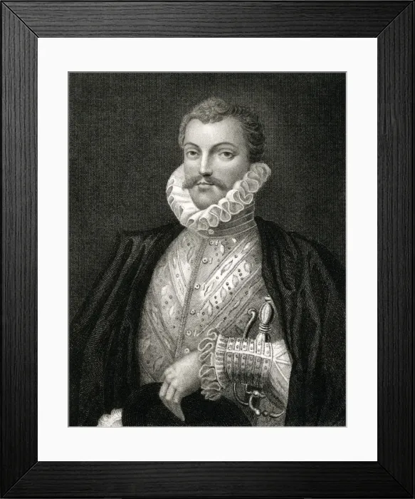 Framed Print : 1st Earl of Devonshire Framed Print : 1st Earl of Devonshire