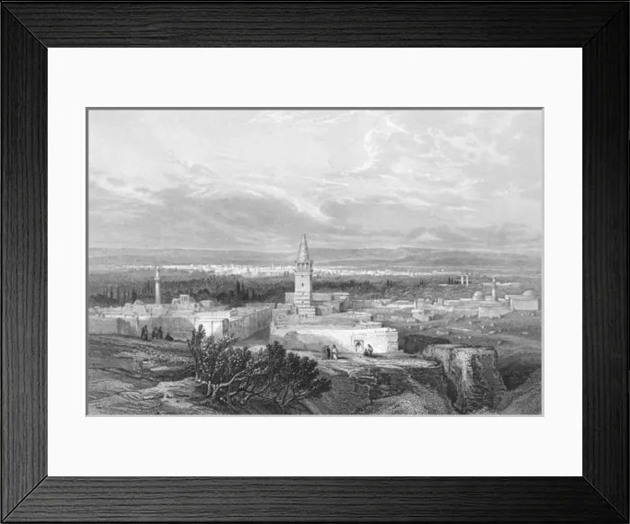 Framed Print : Syria / Damascus C1835 Framed Print : Syria / Damascus C1835
