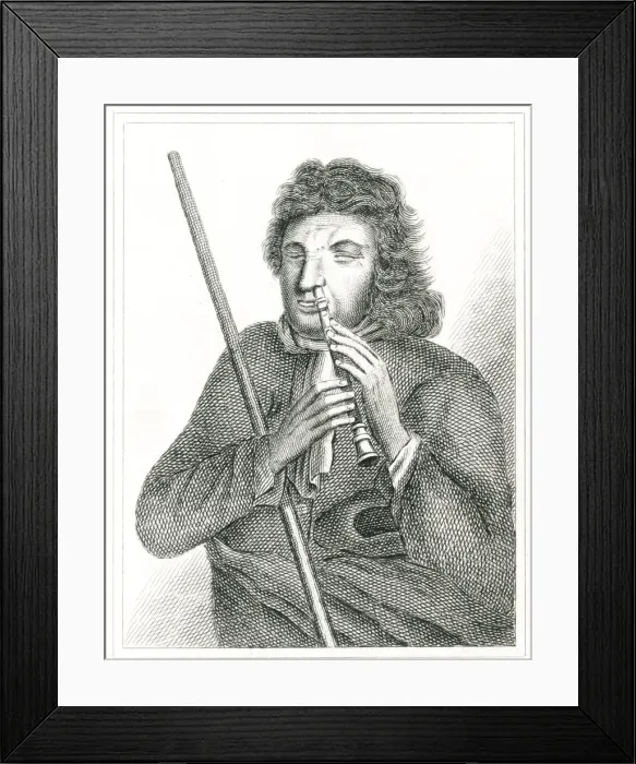 Framed Print : Nose Flute of Keiling Framed Print : Nose Flute of Keiling