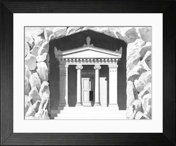 Framed Print : Telmessos Tomb, Turkey Framed Print : Telmessos Tomb, Turkey