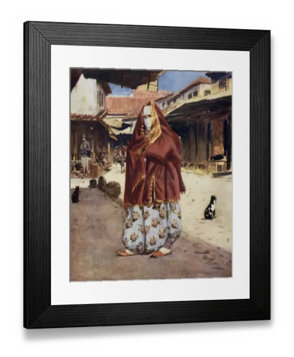 Framed Print : Racial / Albania Woman Framed Print : Racial / Albania Woman