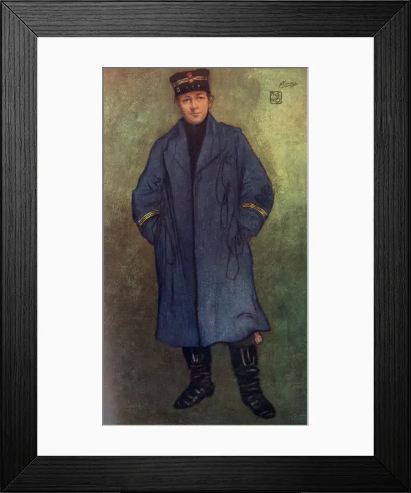 Framed Print : Racial / Norway / Captain Framed Print : Racial / Norway / Captain