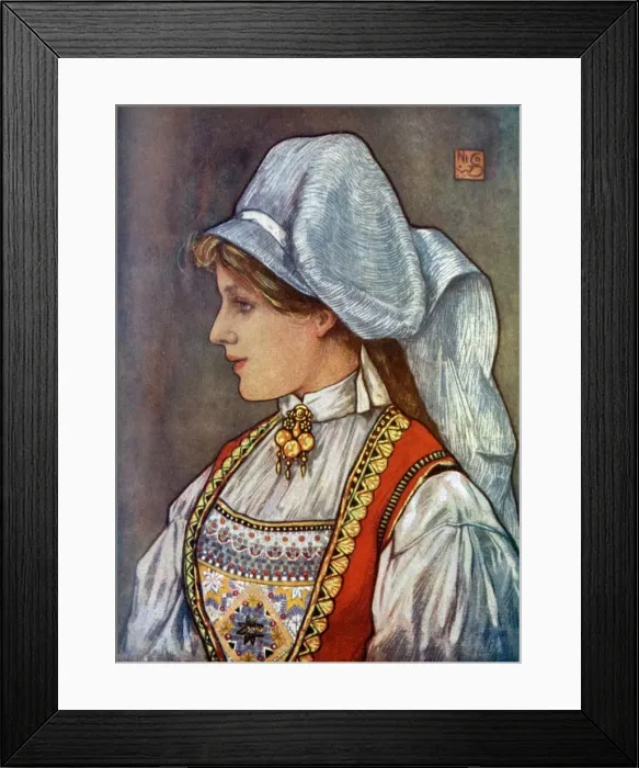 Framed Print : Racial / Norway / Hardanger Framed Print : Racial / Norway / Hardanger