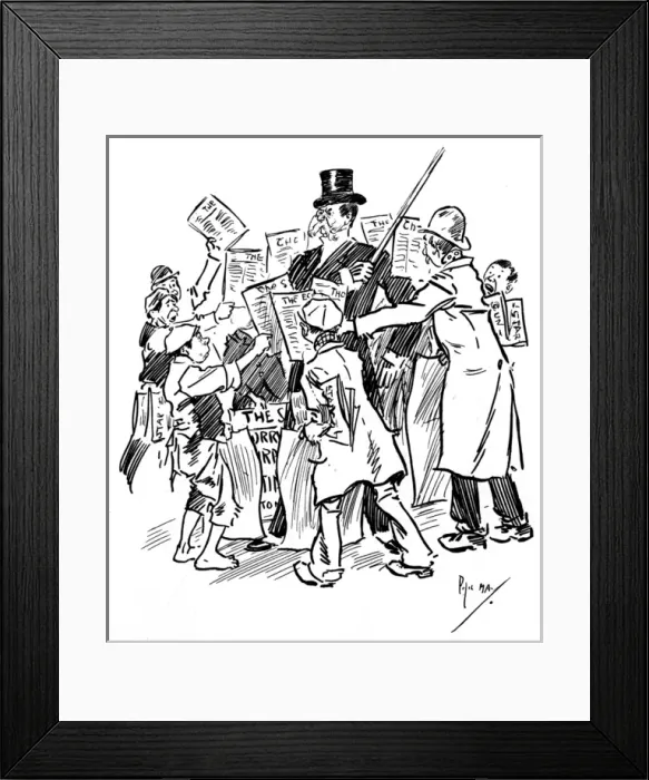Framed Print : Sensationalist News Framed Print : Sensationalist News