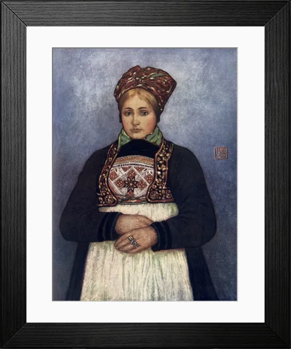 Framed Print : Racial / Norway / Bergen Framed Print : Racial / Norway / Bergen