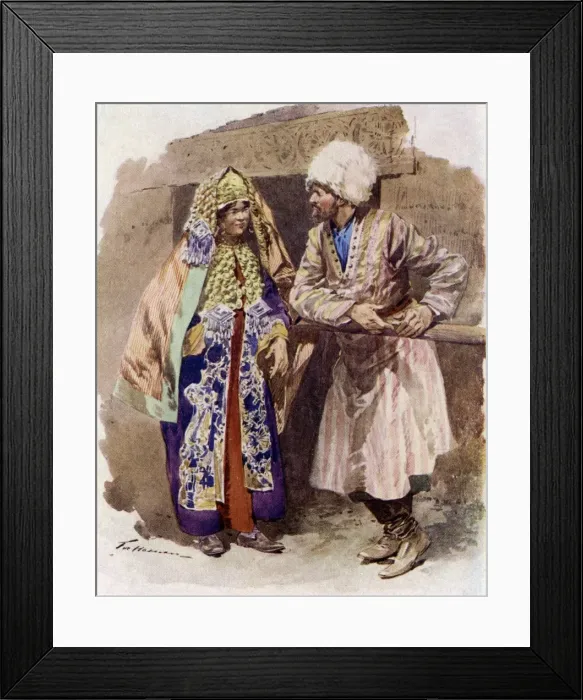 Framed Print : Racial / Russia / Siberia Framed Print : Racial / Russia / Siberia