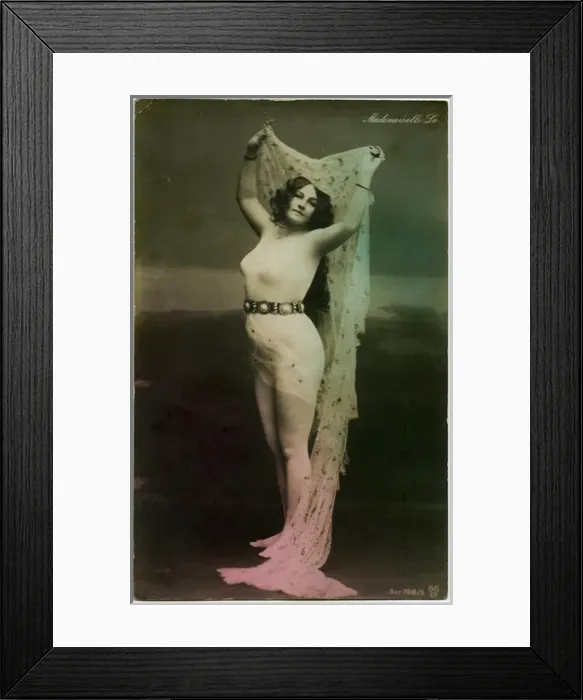 Framed Print : Mademoiselle Lo Framed Print : Mademoiselle Lo