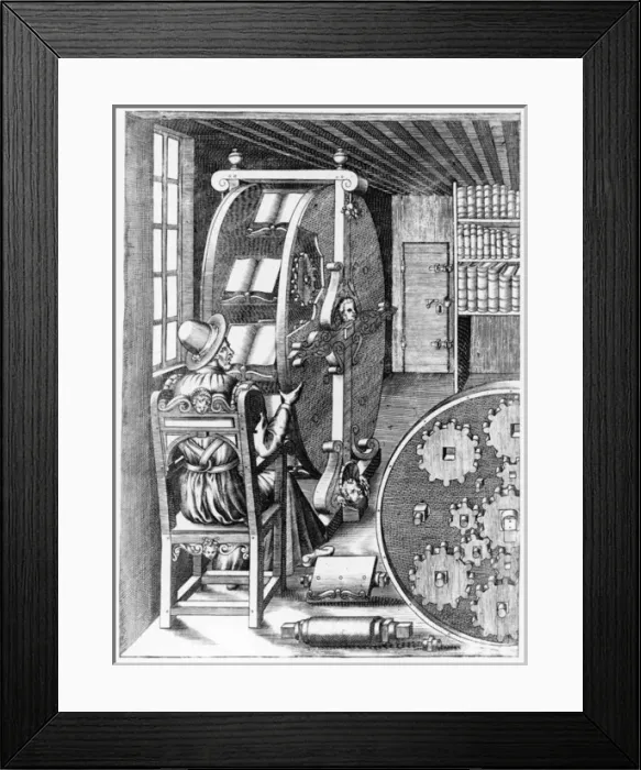 Framed Print : Reading W / Book Machine Framed Print : Reading W / Book Machine