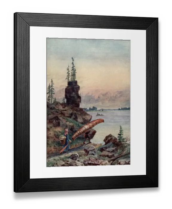 Framed Print : Canada / Surprise Lake Framed Print : Canada / Surprise Lake