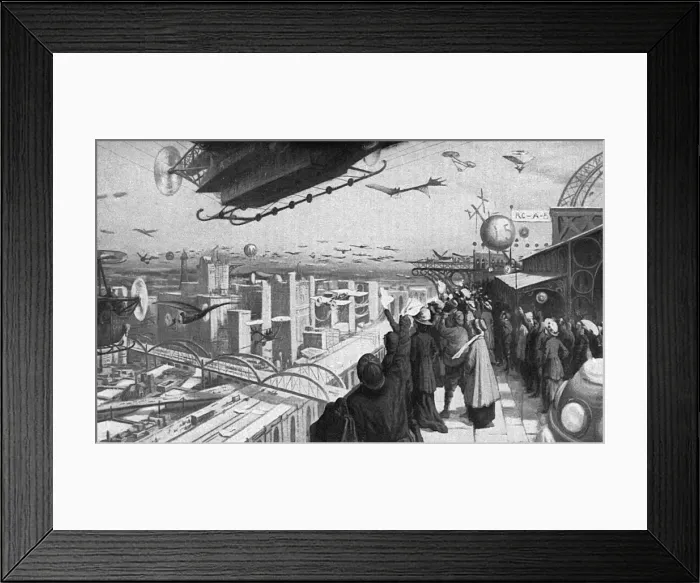 Framed Print : From USA to France Framed Print : From USA to France