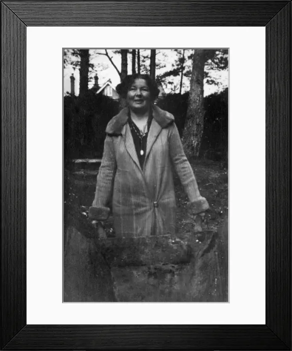 Framed Print : Christabel Pankhurst Framed Print : Christabel Pankhurst