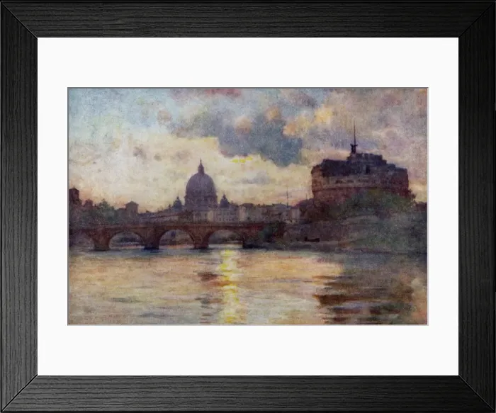 Framed Print : Castel Sant angelo / Rome Framed Print : Castel Sant angelo / Rome