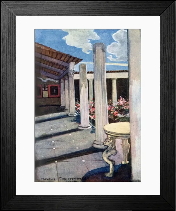 Framed Print : Casa Dei Vettii / Pompeii Framed Print : Casa Dei Vettii / Pompeii