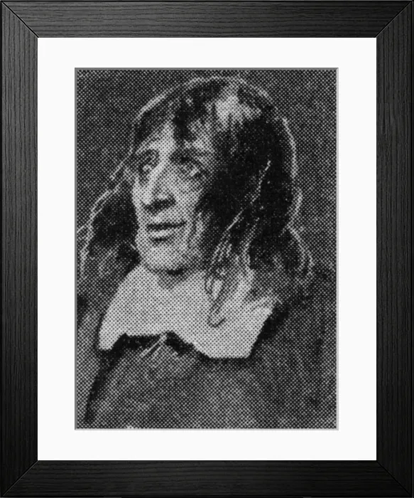 Framed Print : ROBERT HOOKE (1635-1703) Framed Print : ROBERT HOOKE (1635-1703)