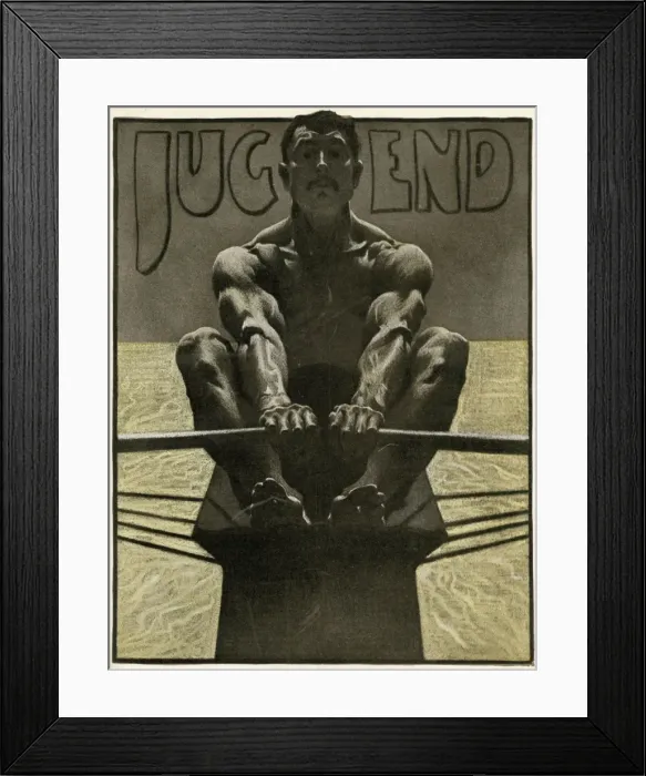Framed Print : Oarsman (Jugend) Framed Print : Oarsman (Jugend)
