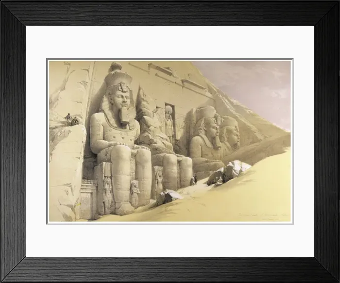 Framed Print : Temple of Abu Simbel Framed Print : Temple of Abu Simbel