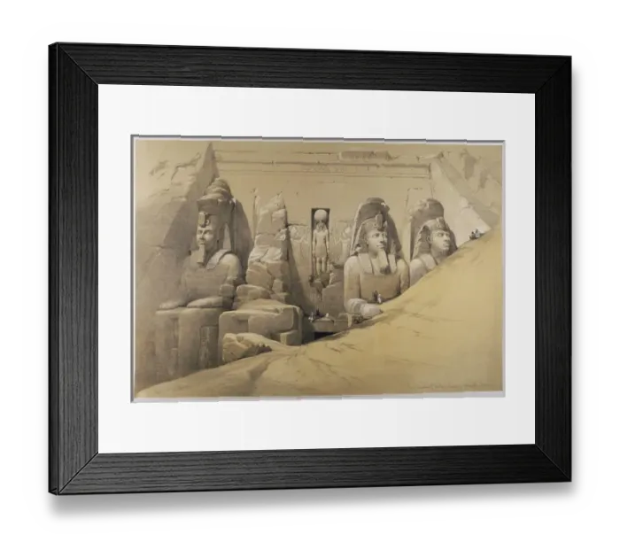 Framed Print : Abu Simbel / Egypt Framed Print : Abu Simbel / Egypt