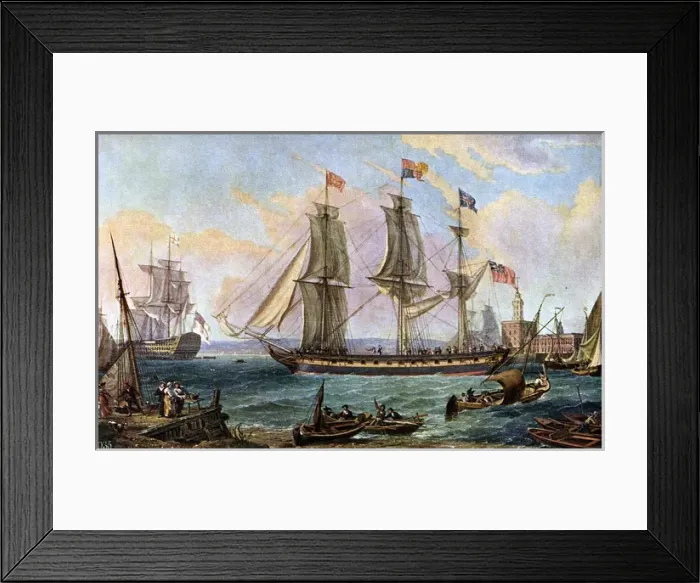 Framed Print : Royal George Yacht Framed Print : Royal George Yacht