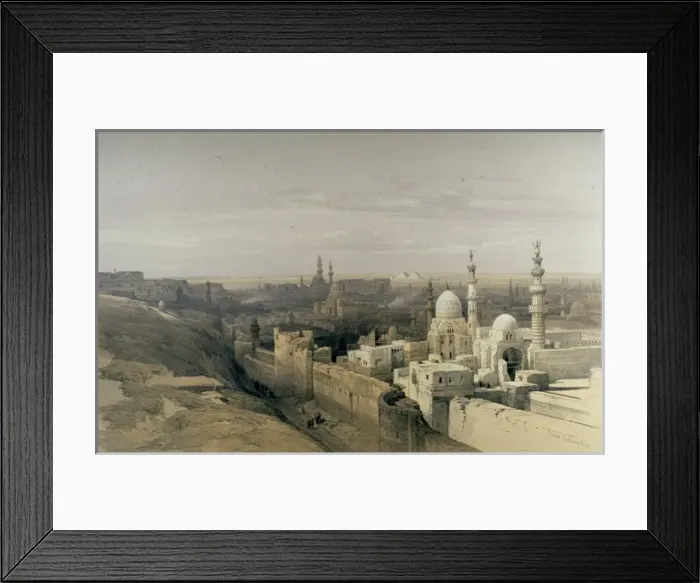 Framed Print : View West over Cairo Framed Print : View West over Cairo