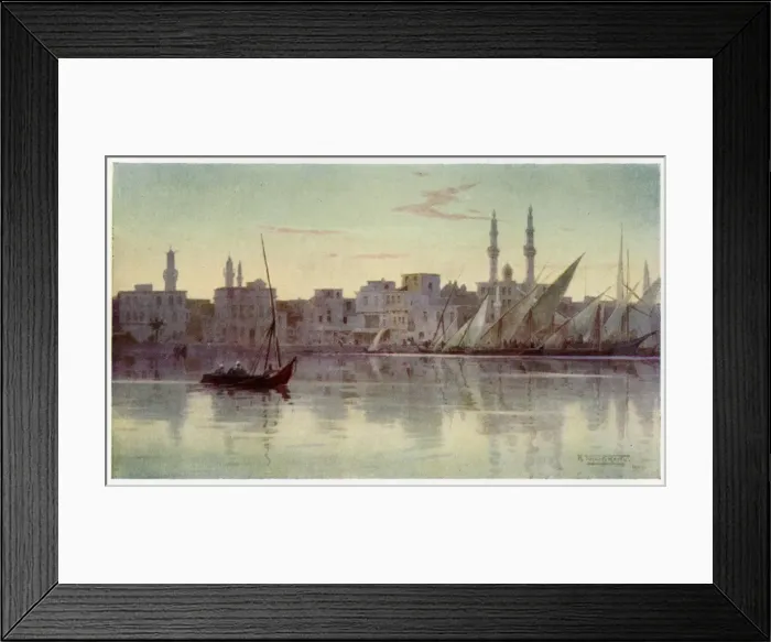 Framed Print : Damietta in Egypt Framed Print : Damietta in Egypt